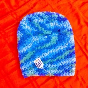 Handcrafted Blue and Green Crochet Sheisty